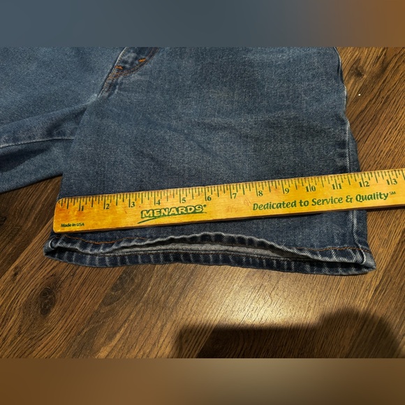 Levi's Women's Blue Jean Shorts size 14 jorts denim school classic basic 550 - Picture 5 of 12